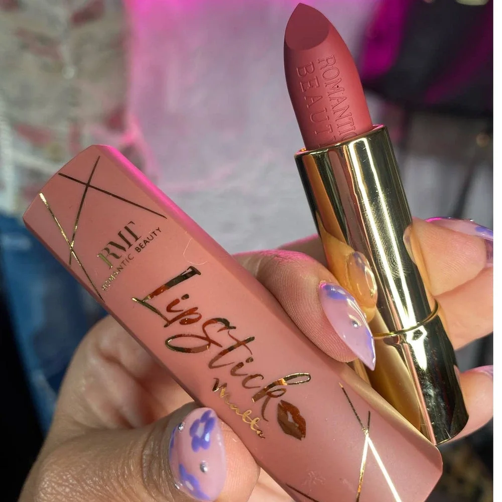 NEW Click Bullet Nude Matte Lipstick by Romantic Beauty #22